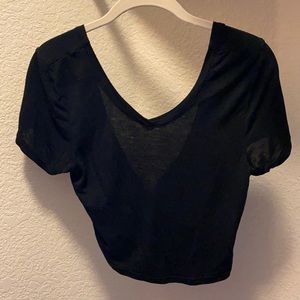 Crop workout top gymshark